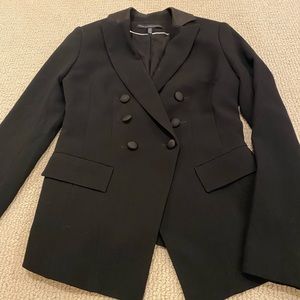 EUC WHBM 00 black blazer